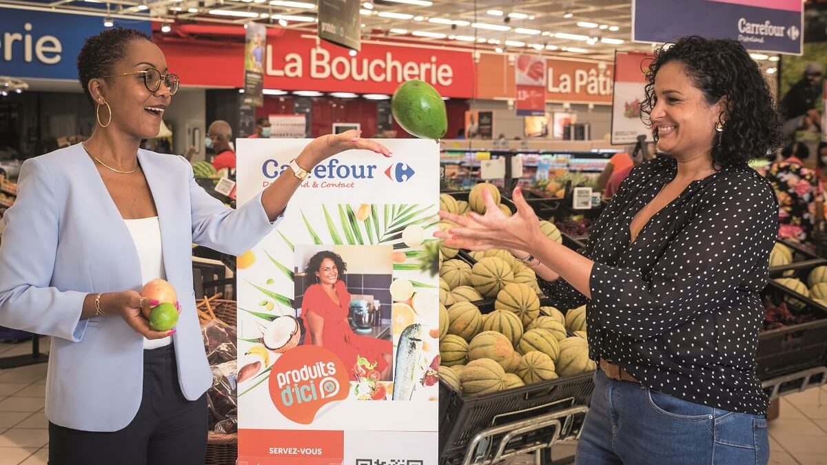 Leslie Belliot et Carrefour Destreland & Contact subliment les Produits d’Ici