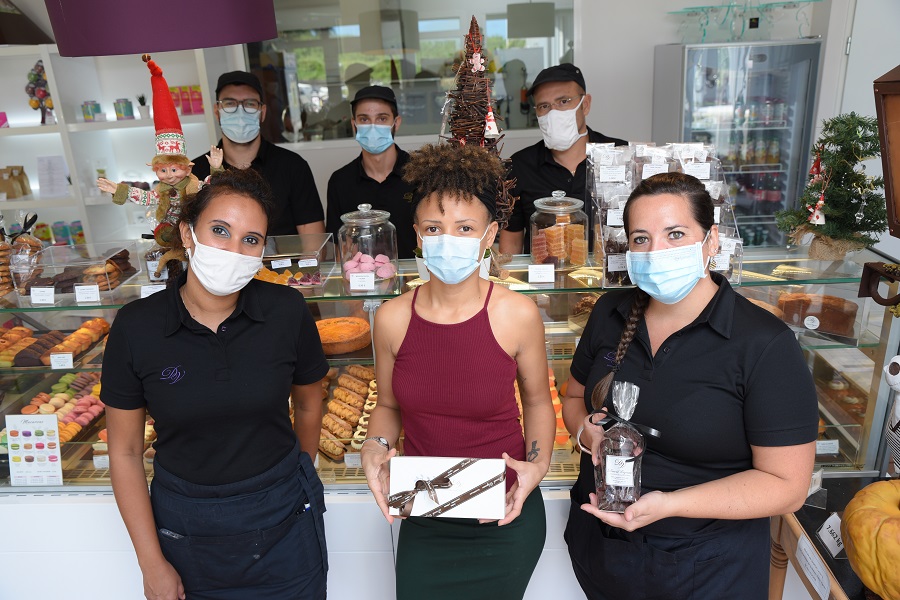 Equipe David Vignau - maître chocolatier, pâtissier, glacier - Guadeloupe