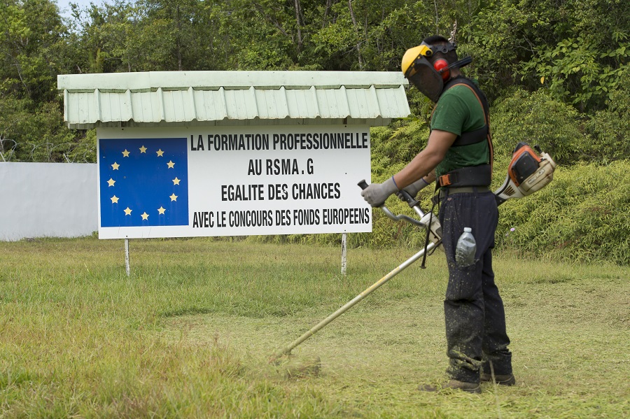 Jeune en formation - RSMA Guyane