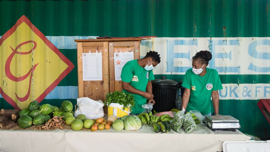 Marché écolieu Tivoli - Martinique