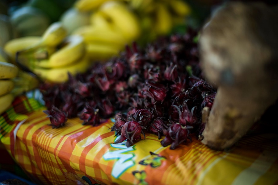 Groseilles péyi - marché écolieu Tivoli - Martinique