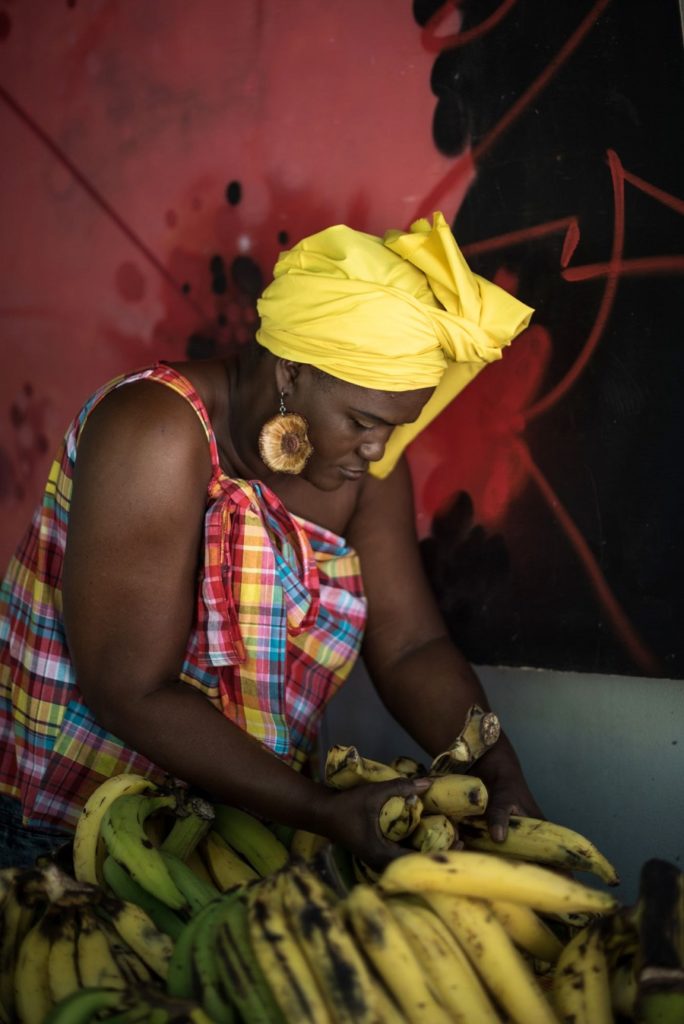 Bananes - Marché écolieu Tivoli - Martinique