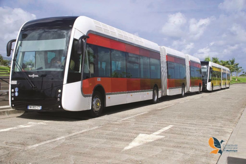 Bus du TCSP de Martinique