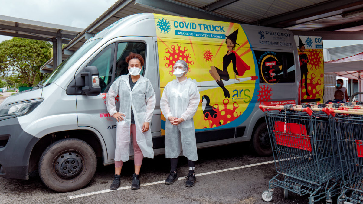 En immersion dans le Covid truck de l’ARS Guyane !