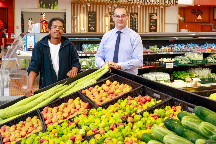 Rayon légumes Produits d'ici - Carrefour Guyane