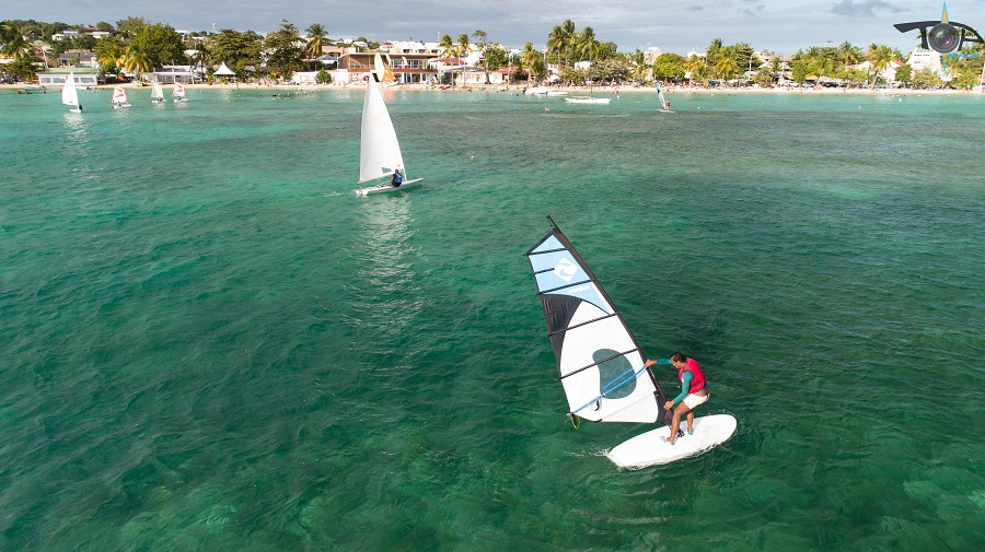 Planche à voile - base nautique ANASA Guadeloupe