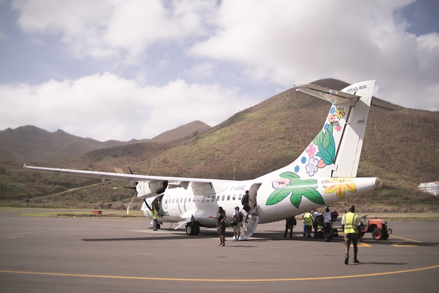 Avion à Saint-Martin