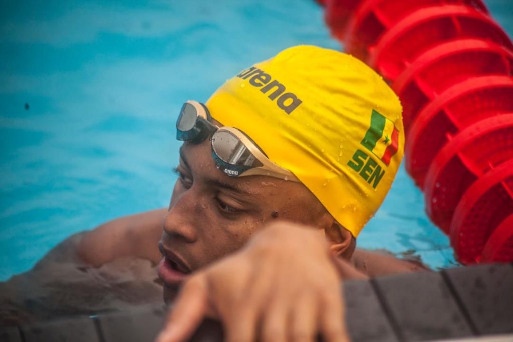 Steven Aimable, avec les couleurs du Sénégal