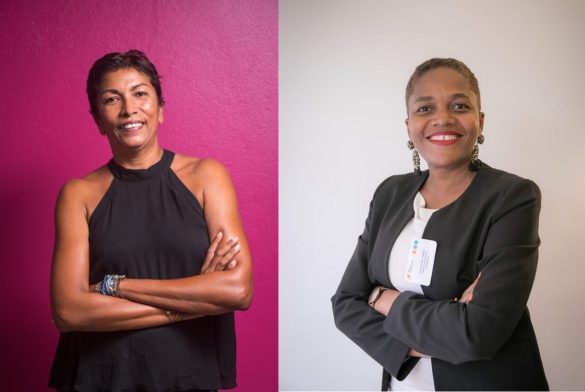 Karine Besombes et Line-Charles Hélène - Réseau Entreprendre Guadeloupe