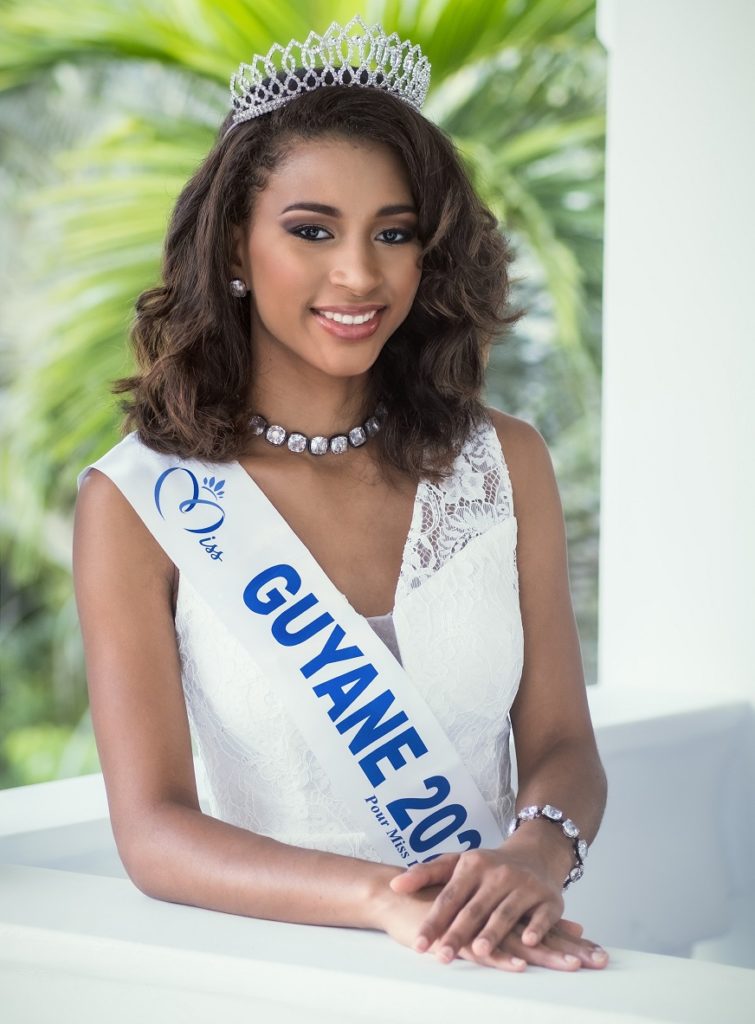 Melysa Stephenson, miss Guyane 2021 - bénéficiaire des Aides Territoriales aux Etudiants