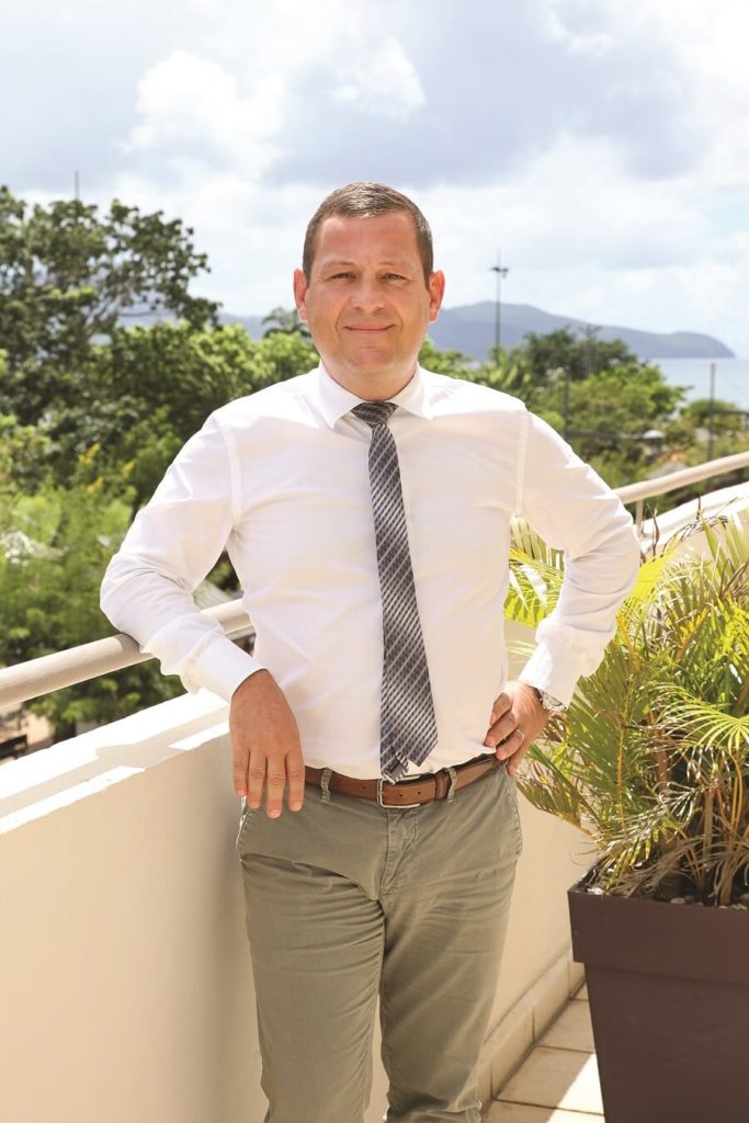 Jérôme Perrin, directeur régional de la BRED Martinique Guyane