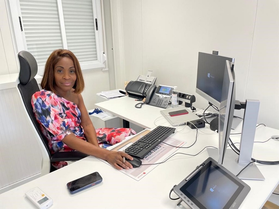 Elisabeth Amadiah-Mounigan - directrice d’agence CEPAC - Saint-Laurent du Maroni