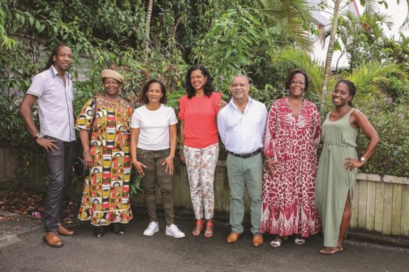 Equipe de l’Association de Gestion de l’Environnement de la Formation en Martinique
