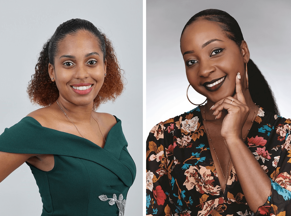 Jessy Emmanuel et Luella André - AXA Antilles-Guyane