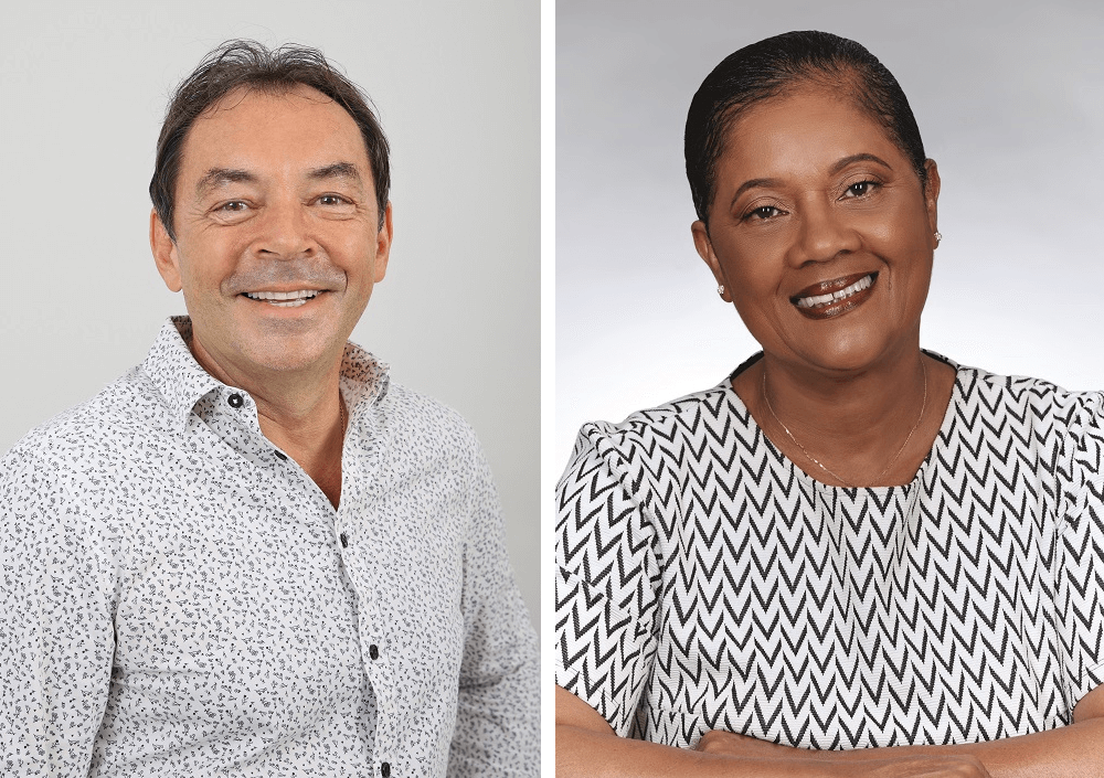 Loup de Fréminville et Christine Levalois - AXA Antilles-Guyane