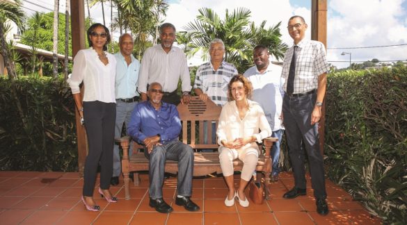 Représentants Transitions Pro, Cap Emploi et Aksis - Martinique