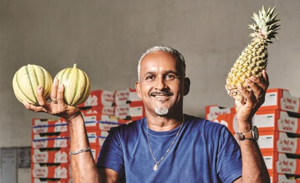 Vincent Bloquel, gérant de la SARL agricole Exosol - Guadeloupe