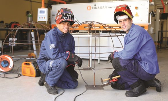 Stephane Basaille et Yoan Mathe - RSMA Martinique