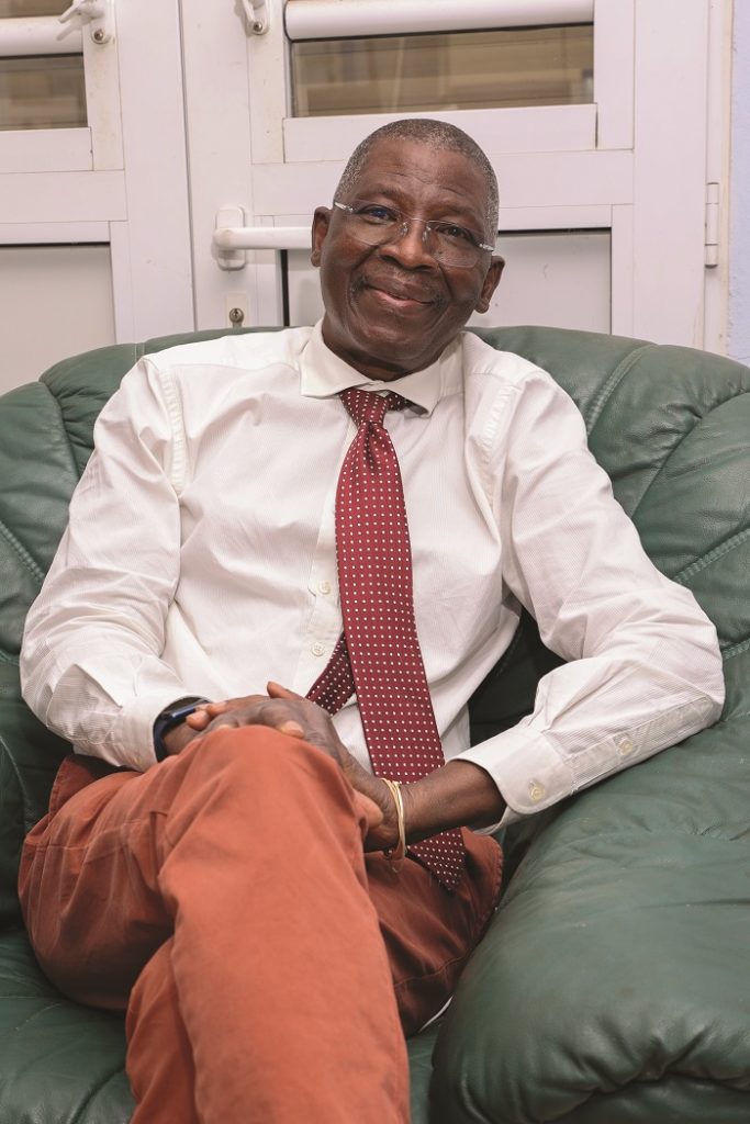 Djibo Mossi - président du Conseil Régionale de l'Ordre des Experts-Comptables - Martinique