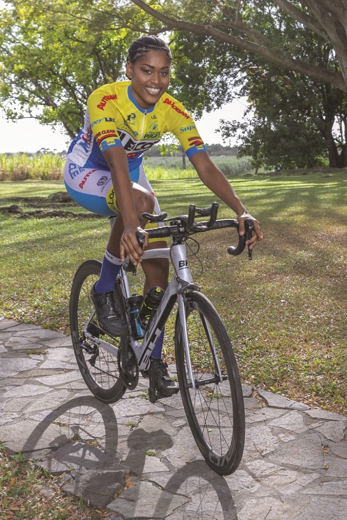 Julia Couturier, Championne cycliste martiniquaise