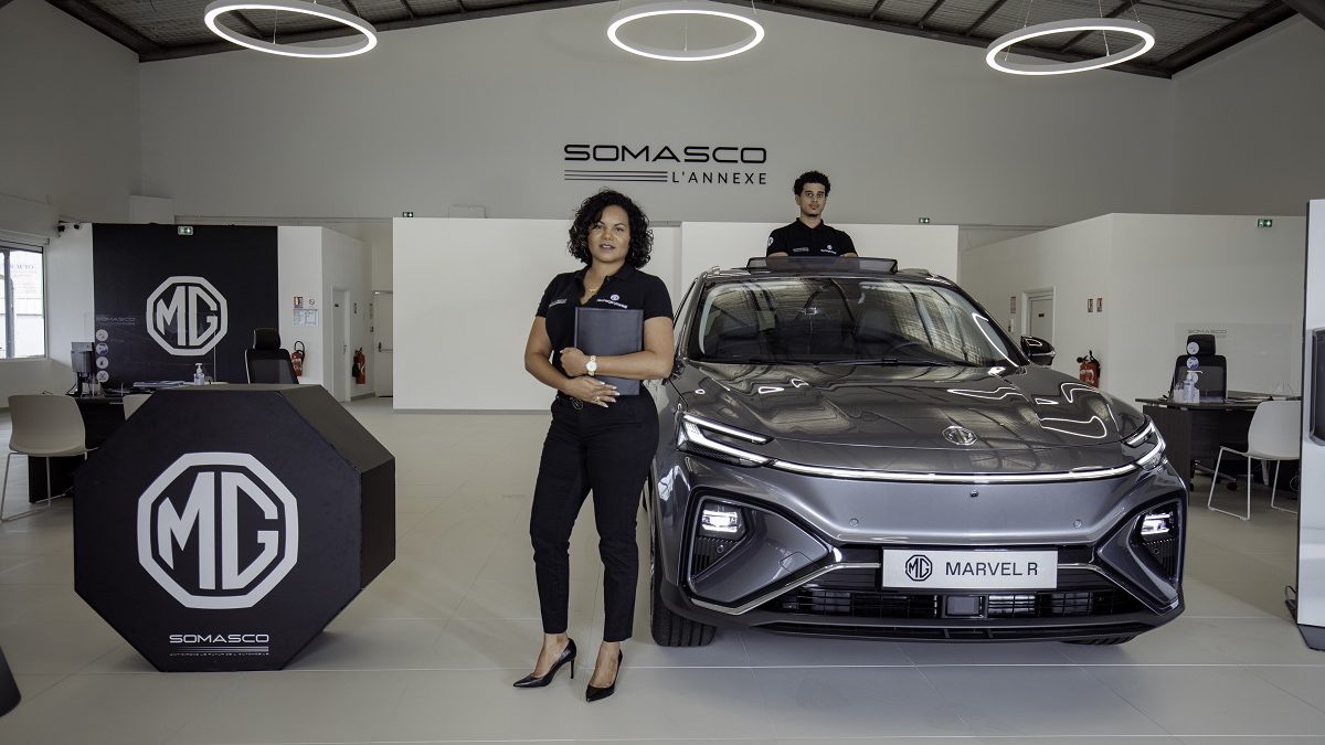 Les véhicules MG Motor en vedette chez Somasco l’Annexe