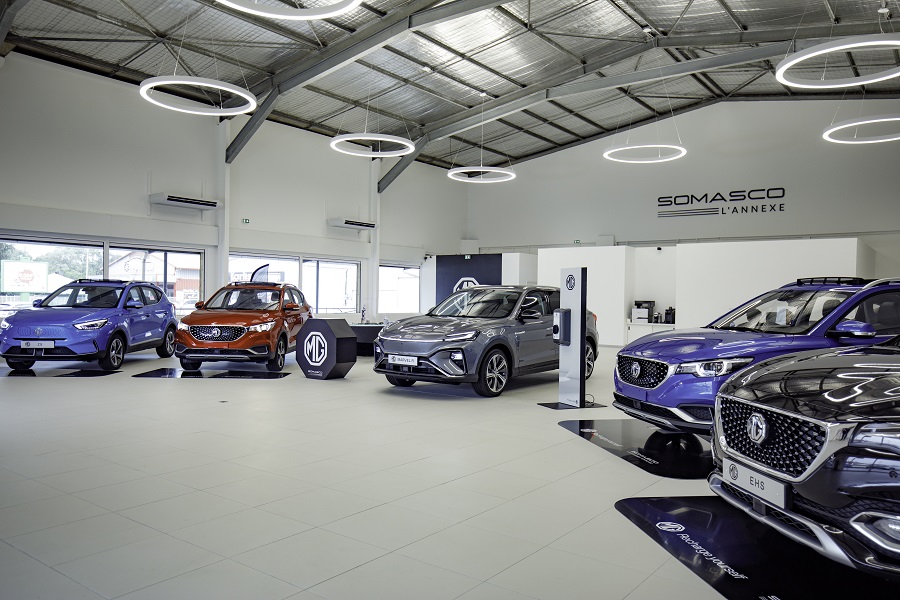 Showroom MG Motor - Somasco L'annexe - Guyane