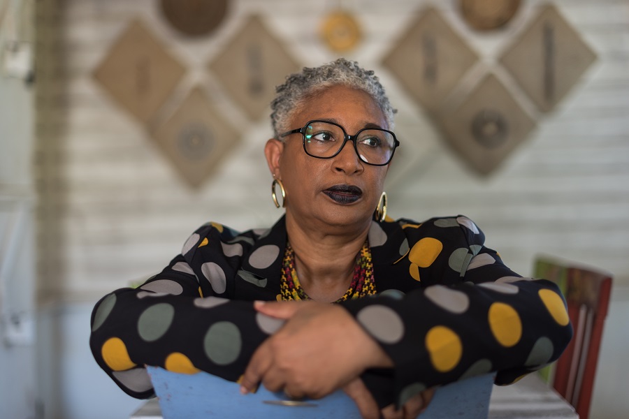 Valéry John, artiste plasticienne martiniquaise