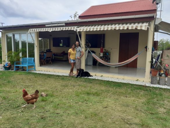 Famille en autonomie électrique en Guadeloupe