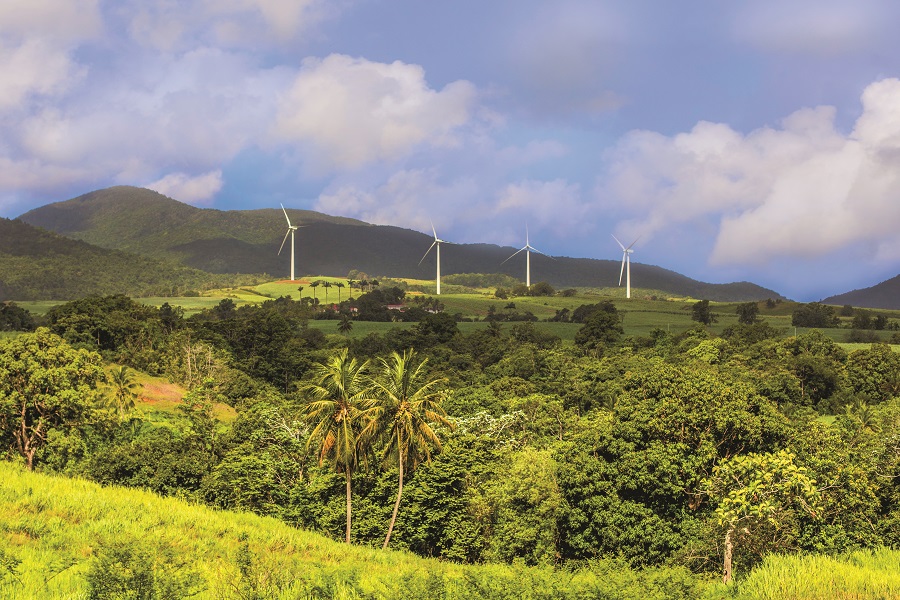Parc éolien Martinique