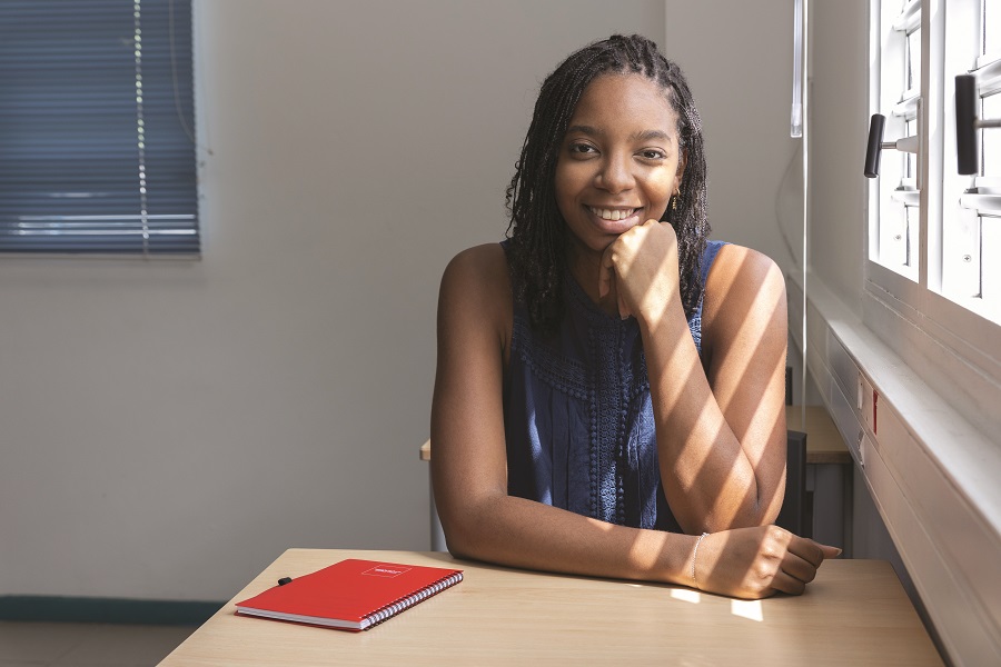 Laeticia Doré, alternante au CFA+ FORE Martinique