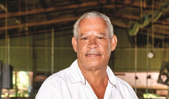 Guy Lurel, producteur de poulets et vice-président de la COOPORG - Guadeloupe