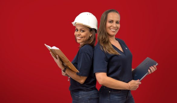 Régina Pamphile et Bernadette Romian (Job Intérim Guyane & Guadeloupe)