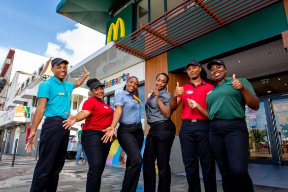 Equipe de McDonald's en Martinique
