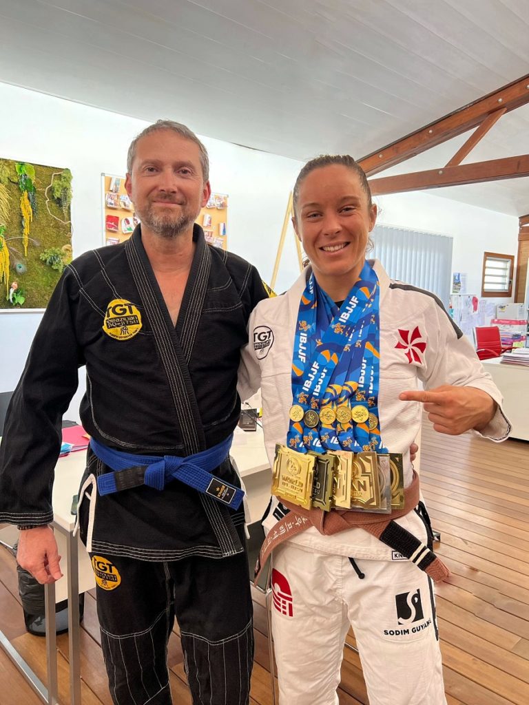 Aurélie Le Vern, championne de jiu-jitsu brésilien