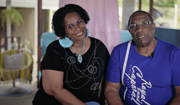 Une accueillante familiale et son bénéficiaire, en Guyane