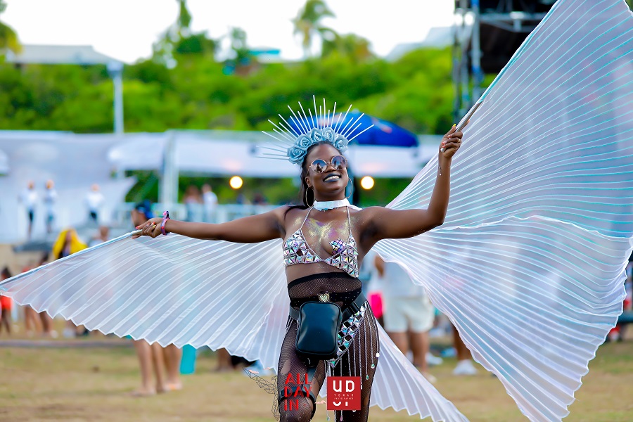 Festivalière du All Day In 2022 en Guadeloupe
