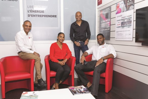 L'équipe de SFR Business Martinique