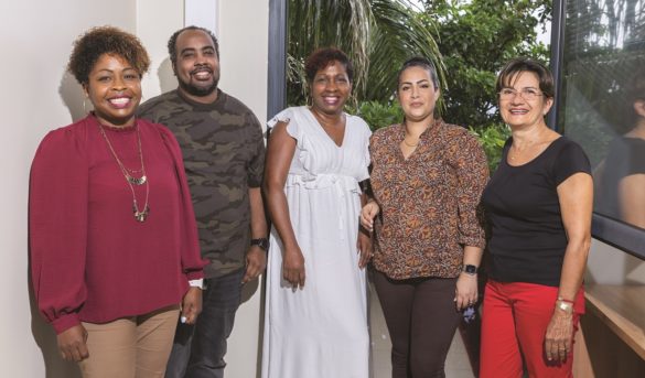 Equipe dédiée aux travailleurs indépendants de la CGSS Martinique