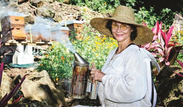Dominique Butel, apicultrice créatrice du miel An Tan Lontan (Guadeloupe)
