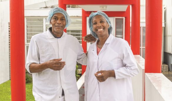 Jean-Marc Dalmat et Vanessa Bérénice (COMIA, Martinique)