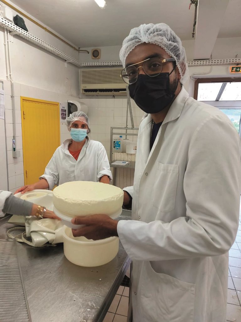 Sylvio Courtois, fromager guadeloupéen 