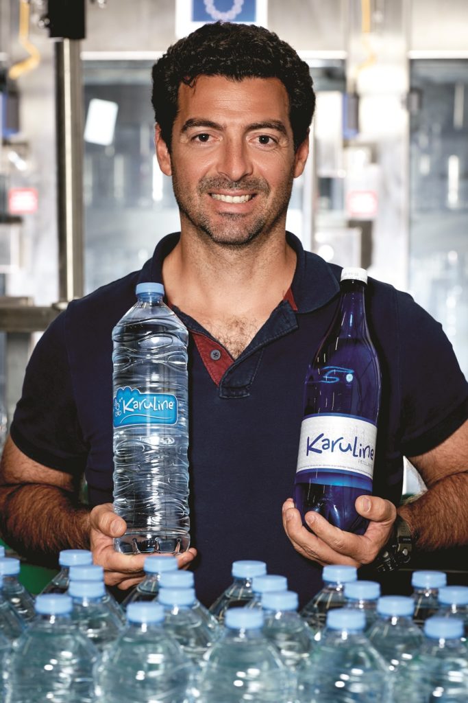 Rodolphe Payen, directeur West Indies Pack, producteur de l'eau Karuline (Guadeloupe)