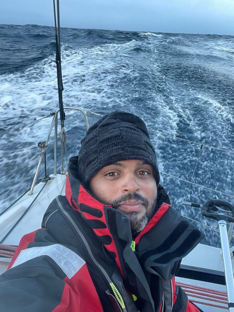 Sacha Daunar sur la Route du Rhum 2022