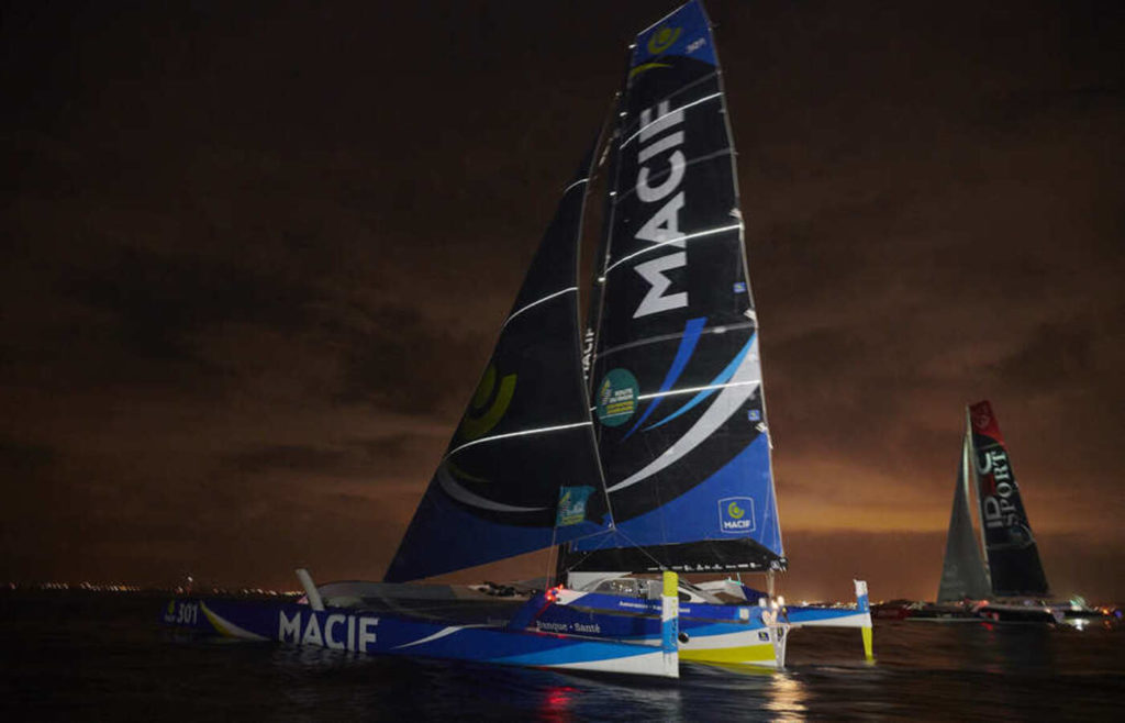 arrivée de la Route Du Rhum Destination Guadeloupe 2018