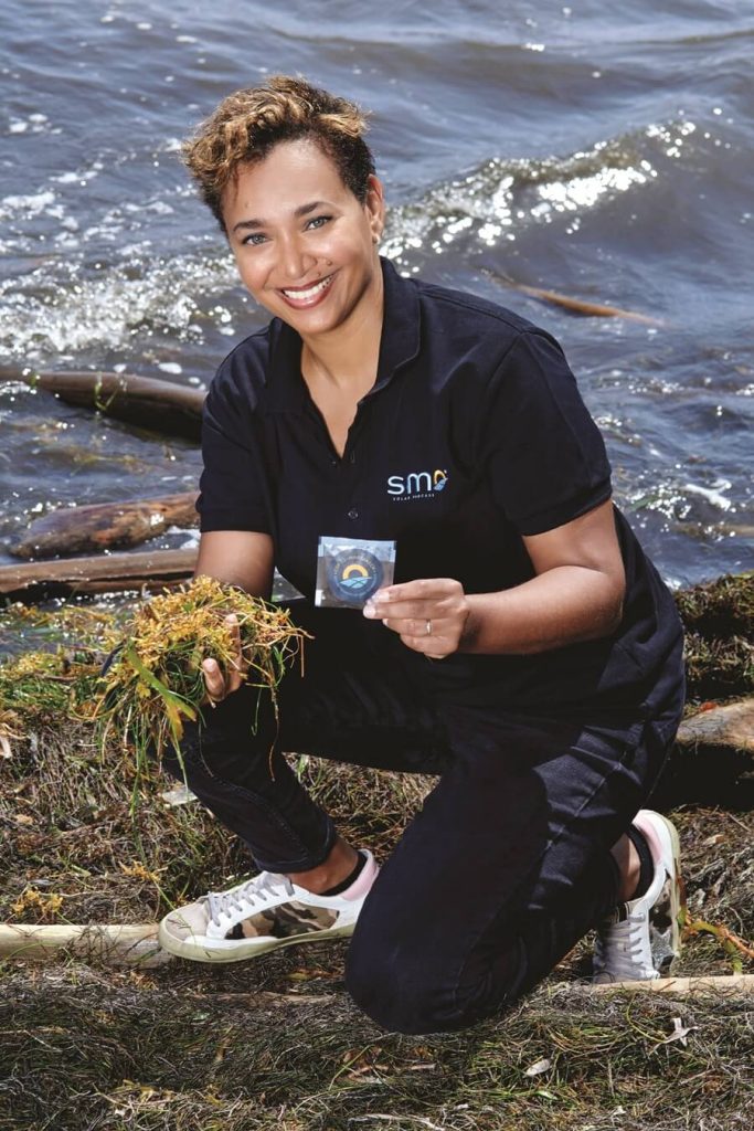 Yasmine Encelade, lauréate du concours Innovation Outre-mer