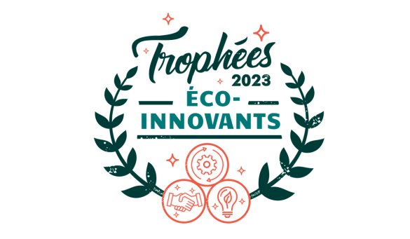 Logo trophées éco-innovants 2023 CCI IG