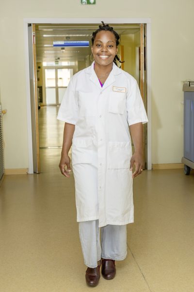 Dr Judicaëlle Montlouis-Calixte, gynécologue-obstétricienne au CHU de la Martinique.