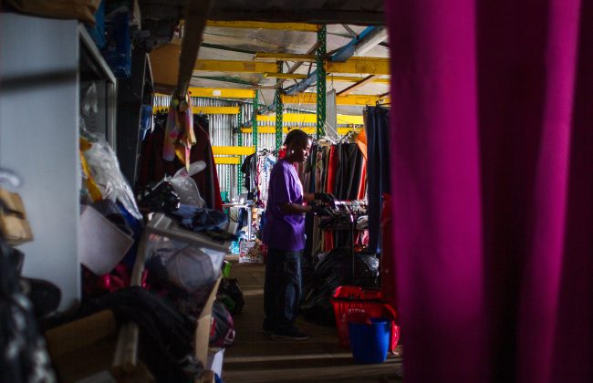 Ressourcerie Kazabrok, installée au Raizet, aux Abymes