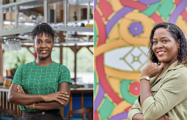 Julianie et Jeanice Vingadassalon.