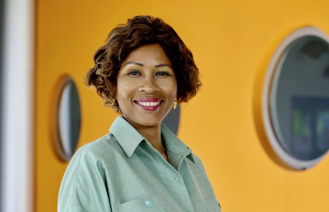 Chantal Maurice, déléguée régionale d’Orange pour la Guadeloupe et les Îles du Nord